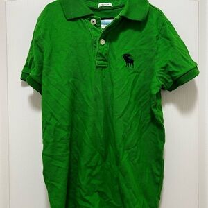 Abercrombie Kids Green Polo Shirt